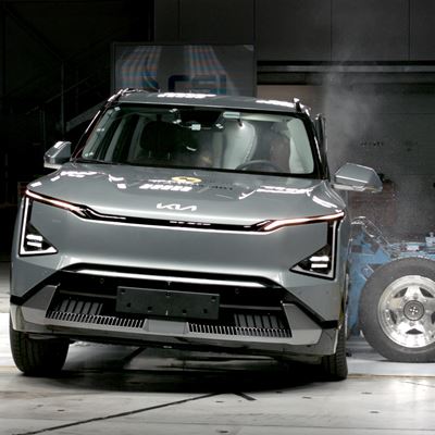 Kia EV5 Side Mobile Barrier test 2025