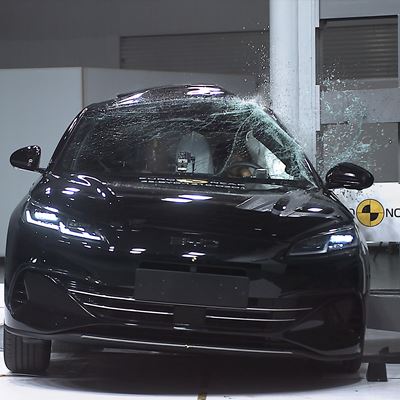 BYD SEAL 6 Side Pole test 2025