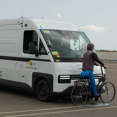 BYD E VALI Commercial Van Safety Tests 2025