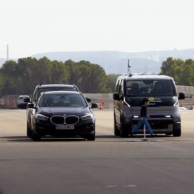 Kia PV5 Cargo Commercial Van Safety Tests 2025
