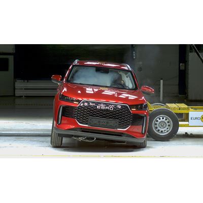 EBRO s400 Side Mobile Barrier test 2025