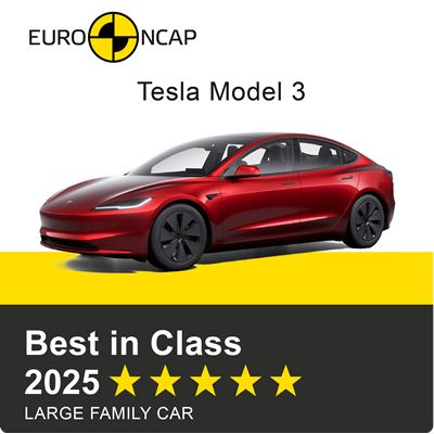 Tesla Model 3 2025 Banner
