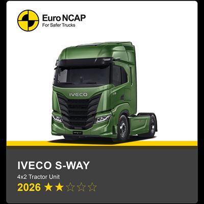 IVECO S WAY Euro NCAP Truck Safety Results 2026