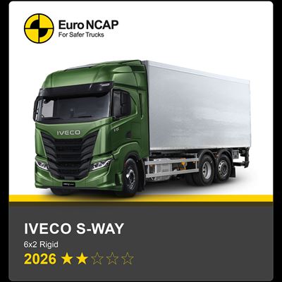 IVECO S WAY Euro NCAP Truck Safety Results 2026