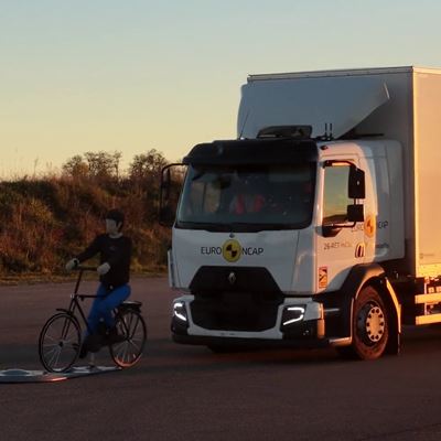 Renault Trucks D Medium Commercial Truck Safety Tests 2026