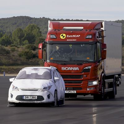 Scania P series Commercial Truck Safety Tests 2026