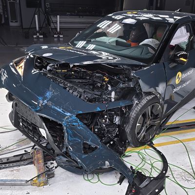CUPRA Raval MPDB test 2026 after crash