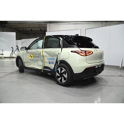 GEELY E2 MDB test 2026 after crash