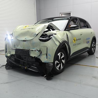 GEELY E2 FW test 2026 after crash
