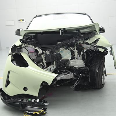 GEELY E2 MPDB test 2026 after crash