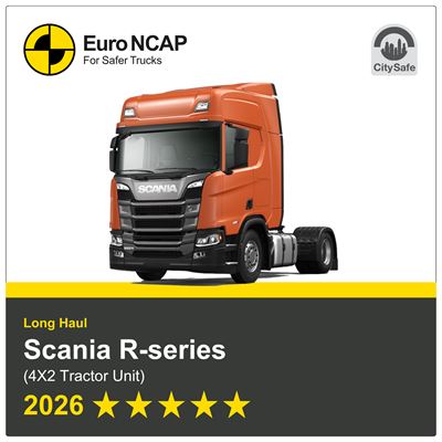 Scania R series 4x2 tractor unit 2026 banner