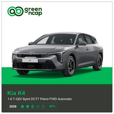 Kia K4 Green NCAP results 2026