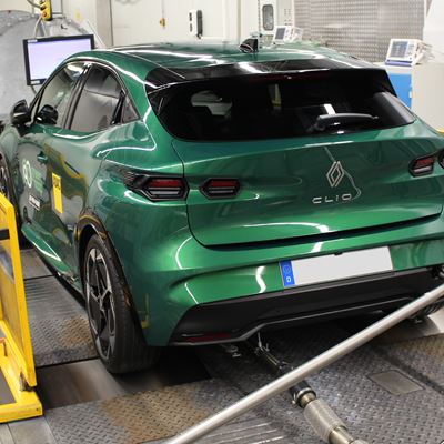 Renault Clio 2026 test picture