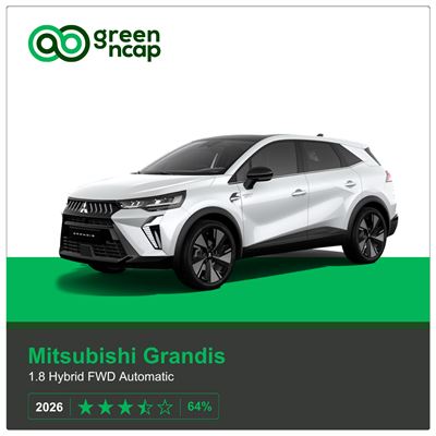 Mitsubishi Grandis Green NCAP results 2026