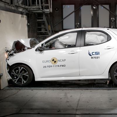 Toyota Yaris FW test 2025