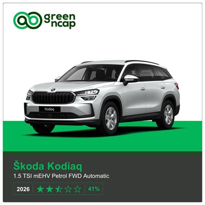 koda Kodiaq Green NCAP results 2026