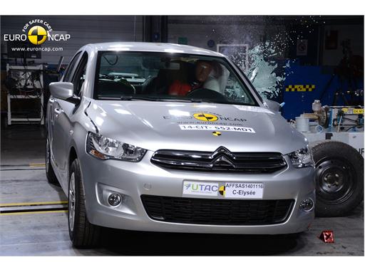 Citroën C-Elysée  - Side crash test 2014