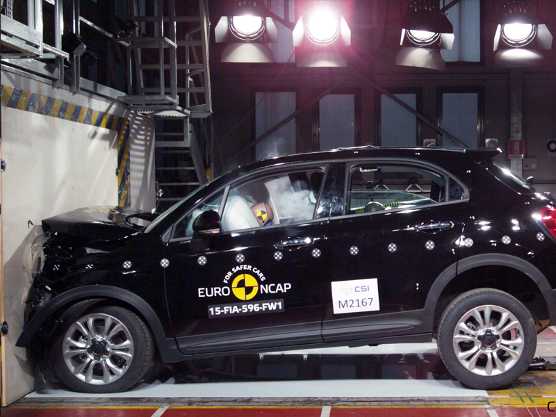 FIAT 500X - Frontal Full Width test 2015 FIAT 500X - Frontal Full Width test 2015