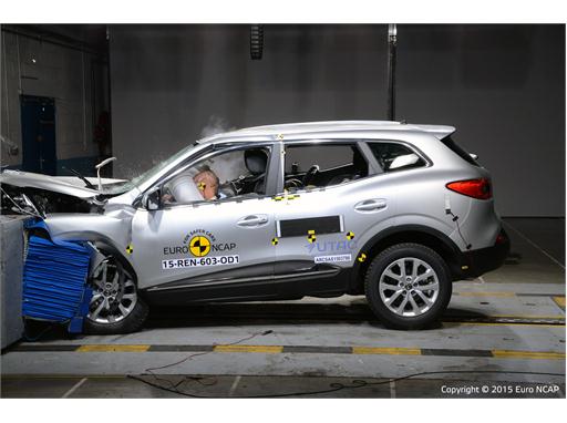 Renault Kadjar  - Frontal Offset Impact test 2015