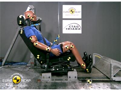 BMW X3 - Whiplash crash test