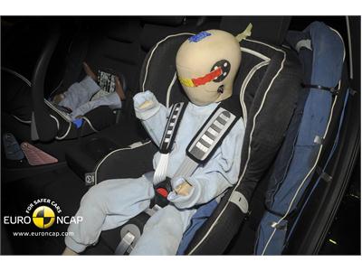 Mazda CX-5 – Child Rear Seat crash test