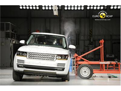 Range Rover Side crash test 2012