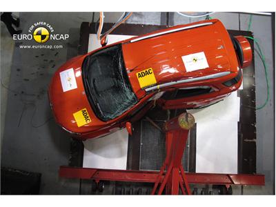 Ford Ecosport Pole Crash Test 13 After Crash