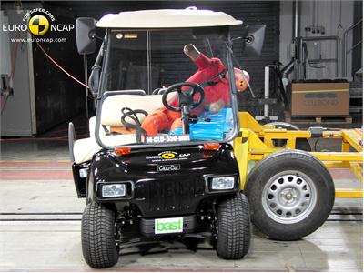 Club Car Villager 2+2 LSV - Side crash test 2014