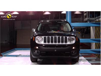 Jeep Renegade - Pole crash test 2014