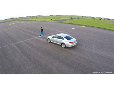 Adult dummy for AEB pedestrian tests