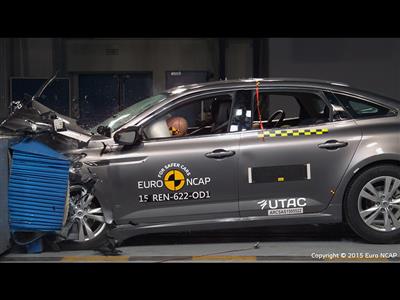 Renault Talisman  - Frontal Offset Impact test 2015