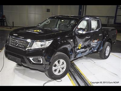 Nissan NP300 Navara - Side crash test 2015 - after crash