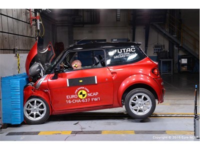 Chatenet CH30 Frontal crash test 2016