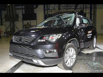 Seat Ateca - Pole crash test 2016 - after crash