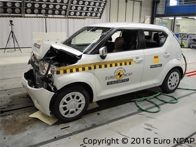 Suzuki Ignis - Frontal Full Width test 2016 - after crash