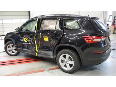 Skoda Kodiaq - Side crash test 2017- after crash