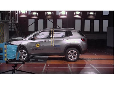 Jeep Compass - Frontal Offset Impact test 2017
