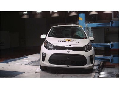 Kia Picanto - Pole crash test 2017