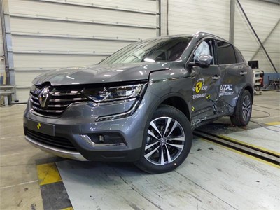 Renault Koleos  - Side crash test 2017-after crash