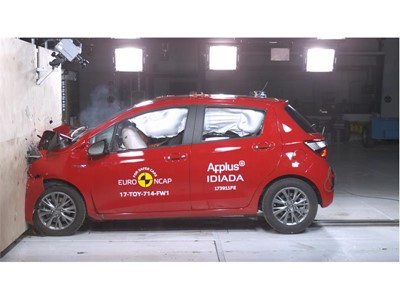 Toyota Yaris - Frontal Full Width test 2017