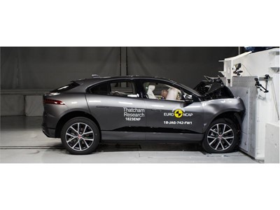 Jaguar I-PACE - Frontal Full Width test 2018