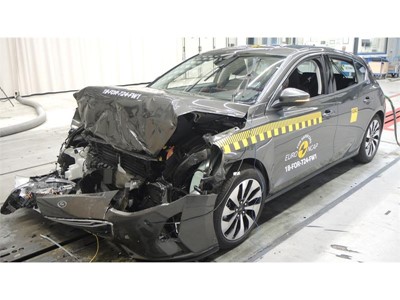 Ford Focus - Frontal Full Width test 2018 - after crash