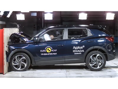 SsangYong Korando - Frontal Full Width test 2019