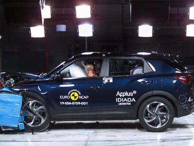 SsangYong Korando - Frontal Offset Impact test 2019
