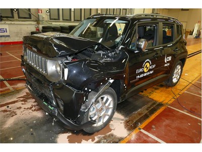 Jeep Renegade - Frontal Full Width test 2019 - after crash