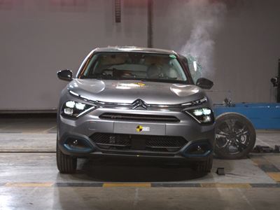 Citroën ë-C4 - Side Mobile Barrier test 2021