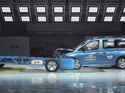 VW Caddy - Mobile Progressive Deformable Barrier test 2021