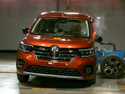 Renault Kangoo - Side Mobile Barrier test 2021