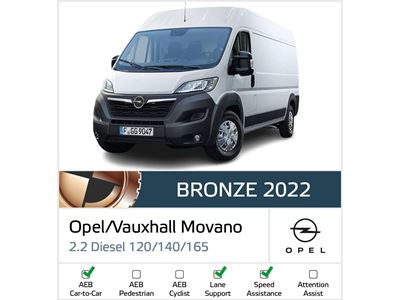 Opel/Vauxhall Movano Euro NCAP Commercial Van Safety Results 2022