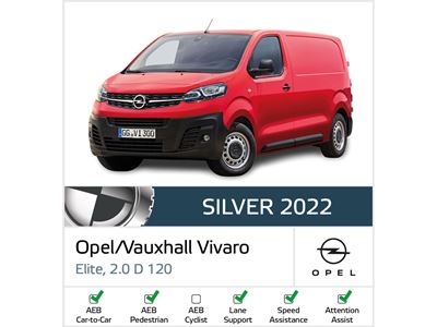 Opel/Vauxhall Vivaro Euro NCAP Commercial Van Safety Results 2022
